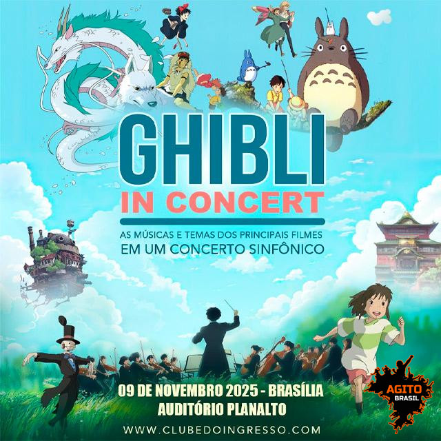 Ghibli In Concert em Brasília - 19H00