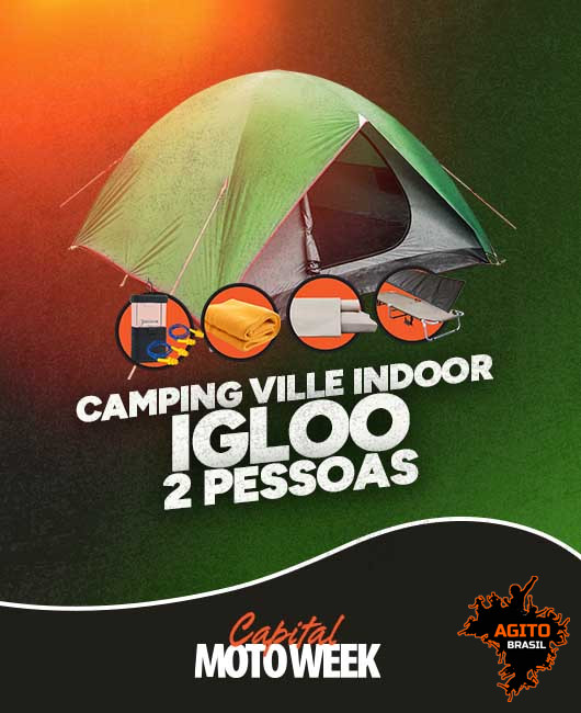 IGLOO 2 PESSOAS INDOOR - CAMPING VILLE CMW | 2026