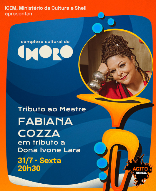FABIANA COZZA EM TRIBUTO A DONA INOVE LARA