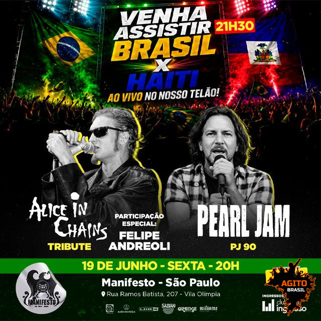 Covers Pearl Jam - Alice In Chains - Participação Especial: Felipe Andreoli