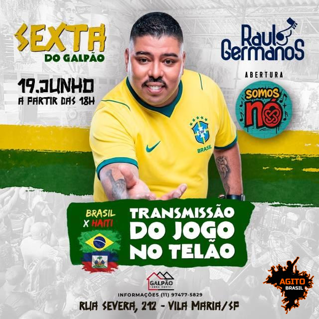 Sextas do Galpão com Raul Germanos