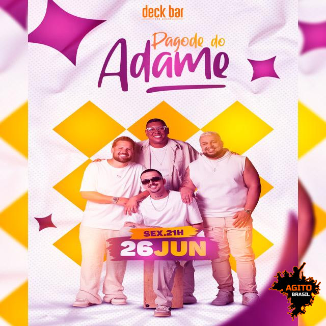 Pagode do Adame no Deck Bar