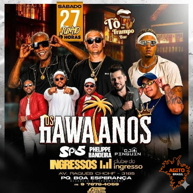 Os Hawaianos + Convidados