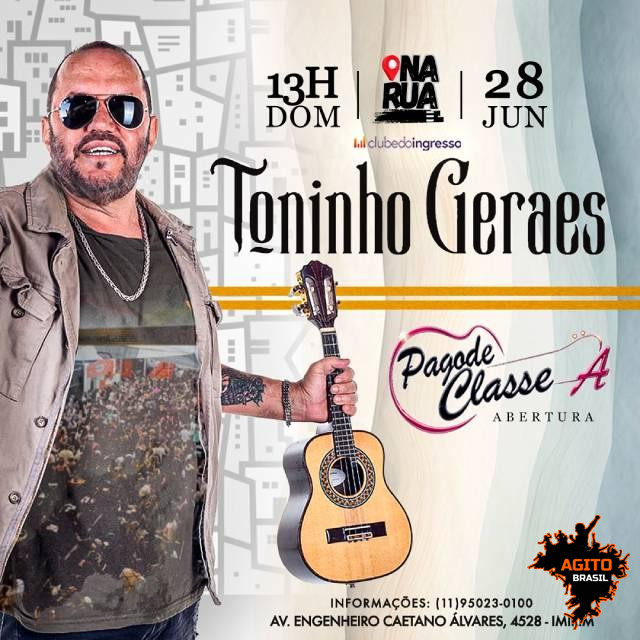 Toninho Geraes no NaRua Bar