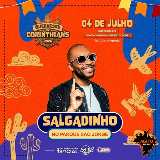Quermesse do Corinthians 2026 - Salgadinho - 04/07