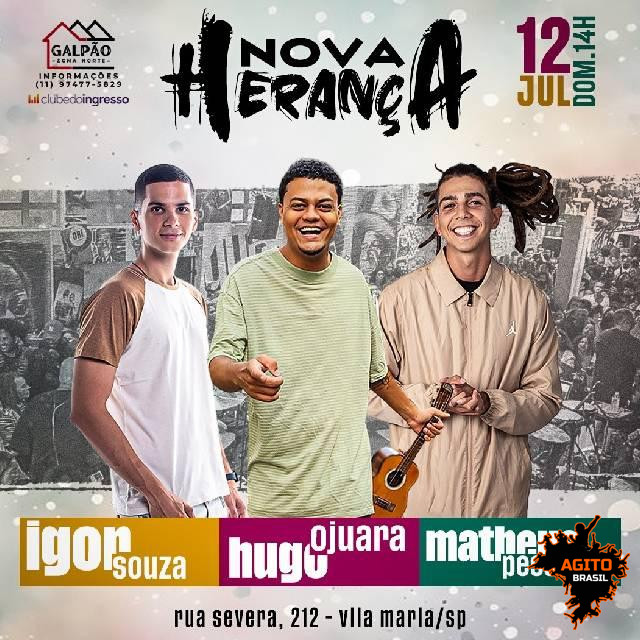 Nova Herança no Galpão Zona Norte