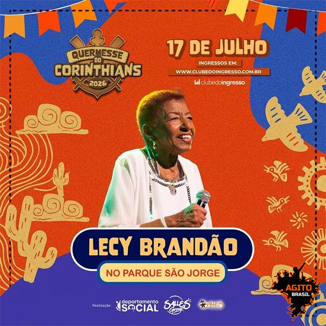 Quermesse do Corinthians 2026 - Lecy Brandão - 17/07