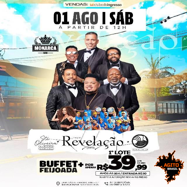 Grupo Revelação & Sté Oliveira no Monarca Bar