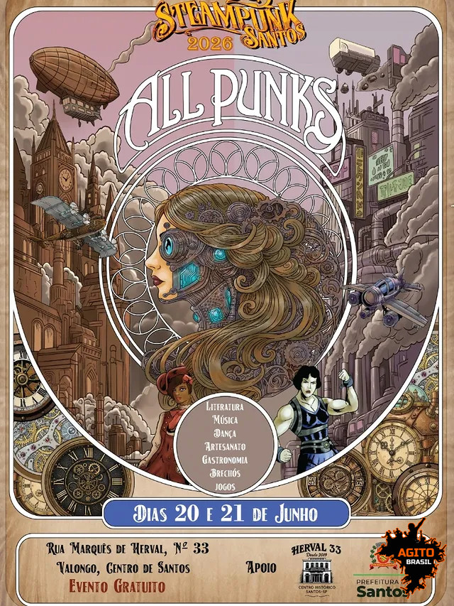 Steampunk Santos 2026 - All Punks