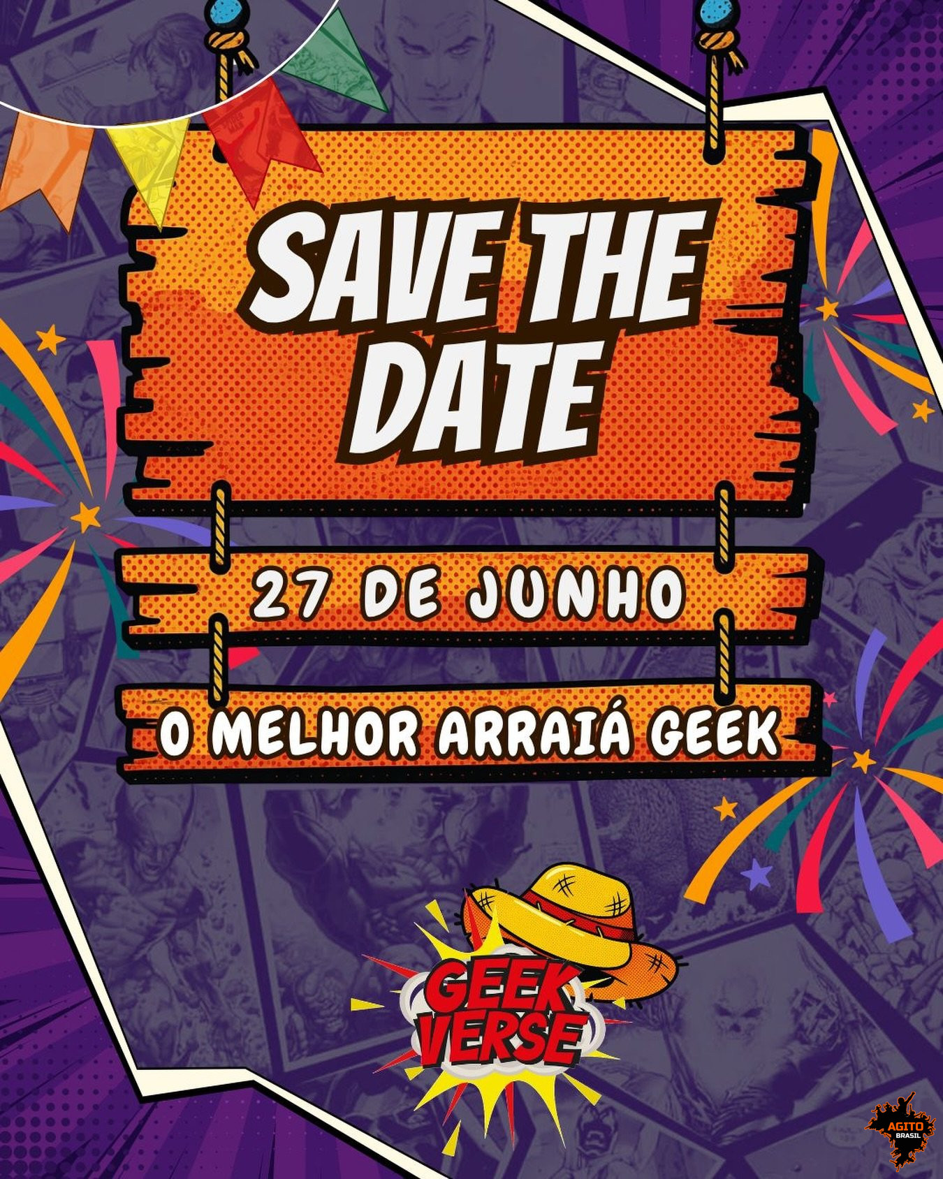Arraiá Geek - Geek Verse 2026