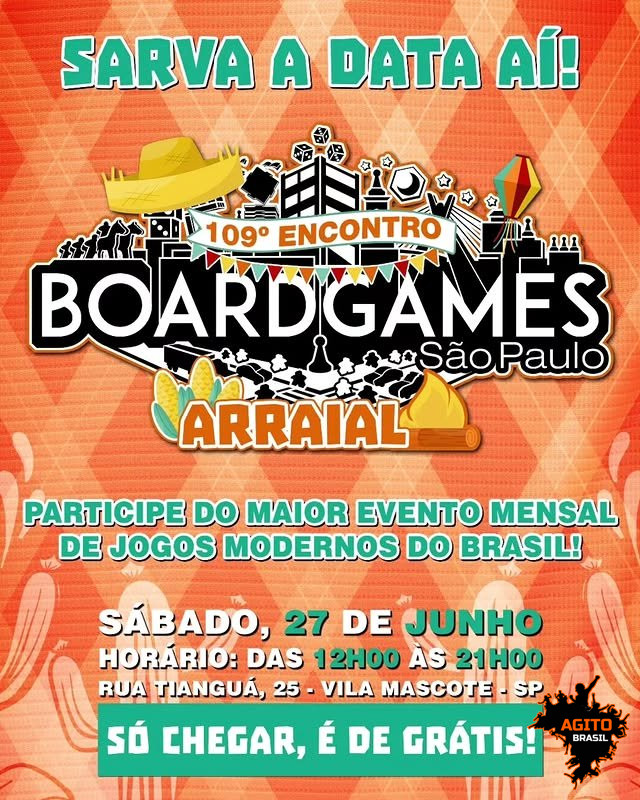 109º Encontro BoardGames São Paulo - Arraial