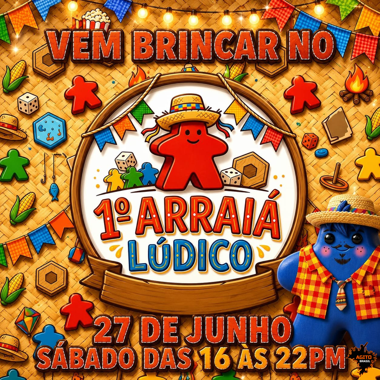 1º ARRAIÁ LÚDICO E INAUGURAÇÃO DA FORTUNA CARD STORE!!! em CAMPINAS