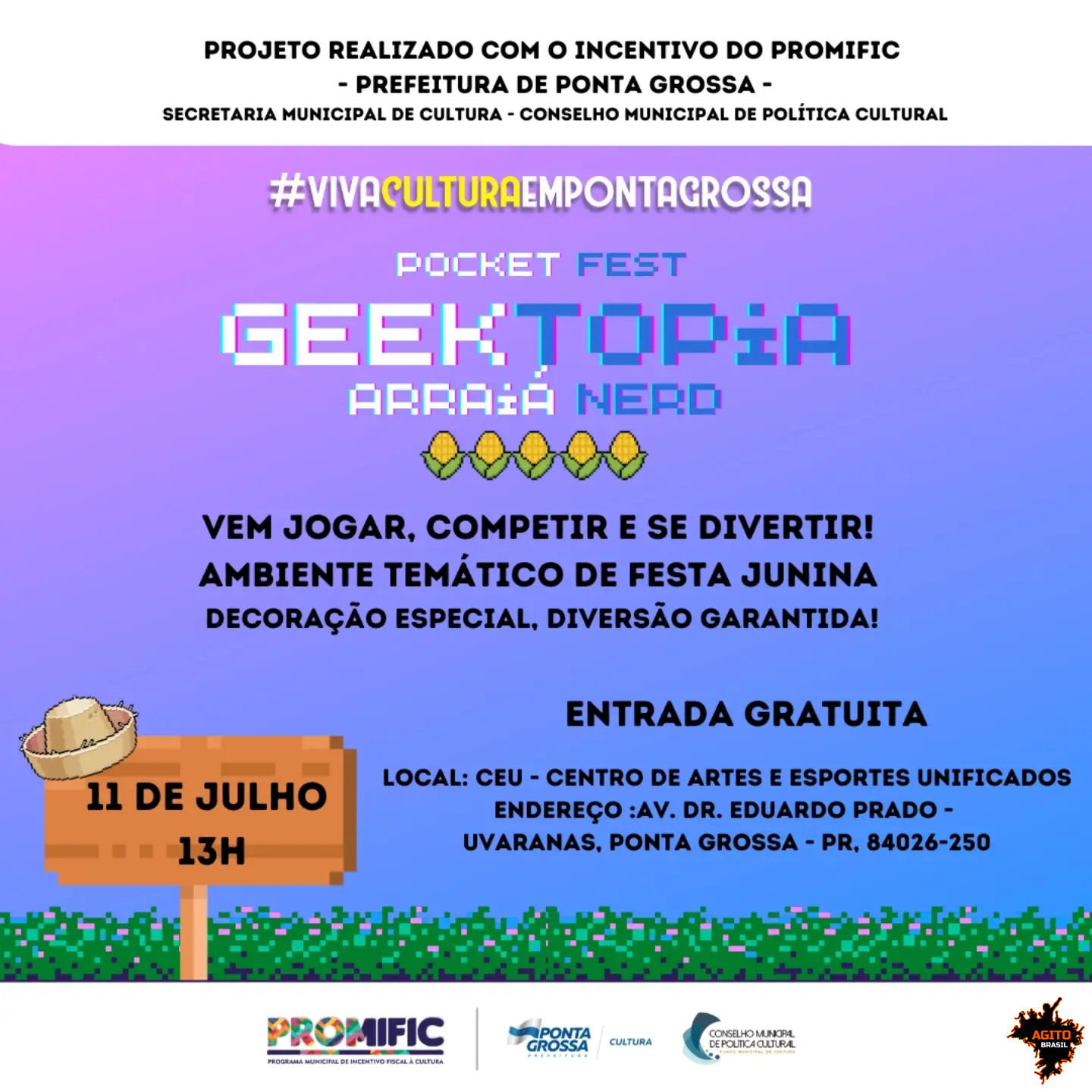 Geektopia - Arraiá Nerd