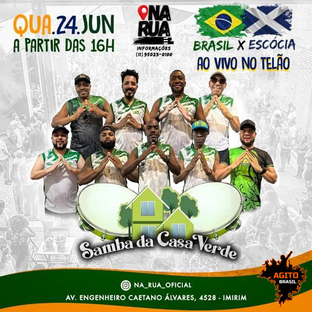 Samba da Casa Verde no NaRua