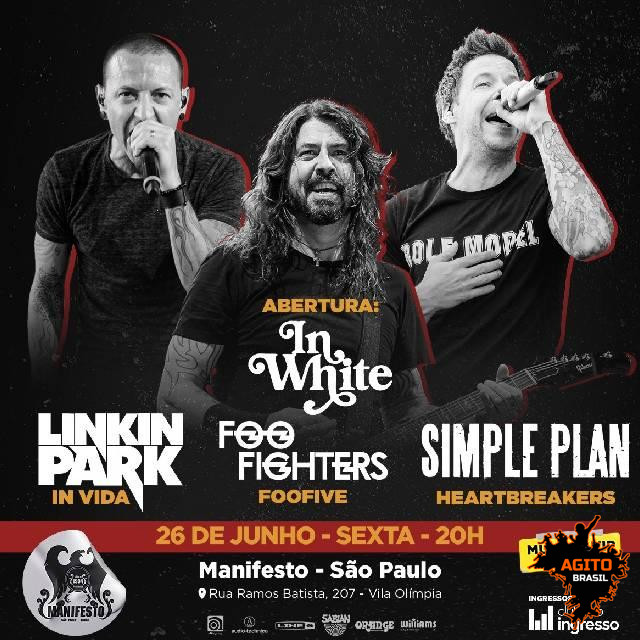 Covers: Linkin Park - Simple Plan - In White - Foo Fighters