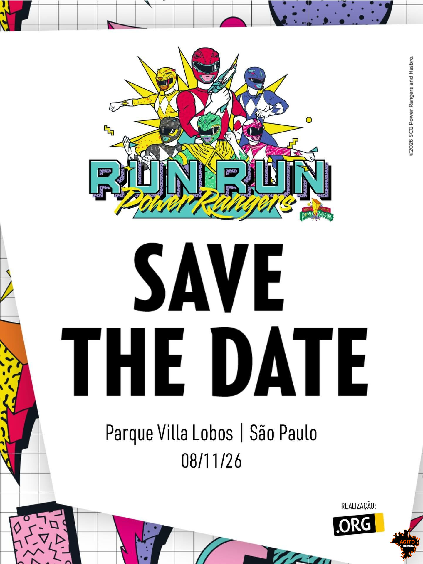 Run Run Power Rangers