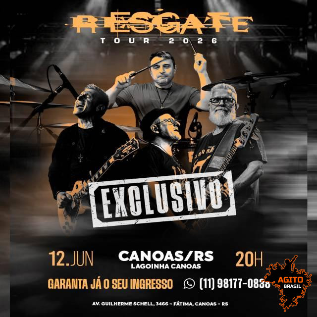 Resgate Tour 2026 em Canoas