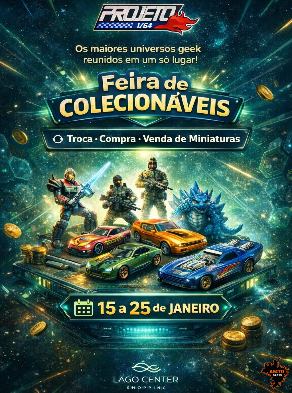 Projeto 1/64 - Feira de Colecionáveis