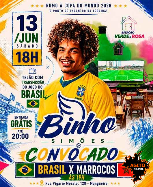COPA DA ESTAÇÃO BINHO SIMÕES - CORTESIA