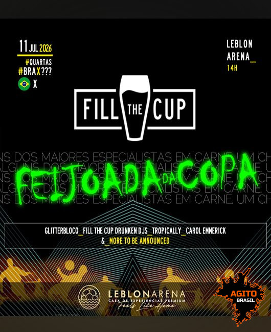 FILL THE CUP 2026 | BRASIL X ??? | A FEIJOADA DA COPA