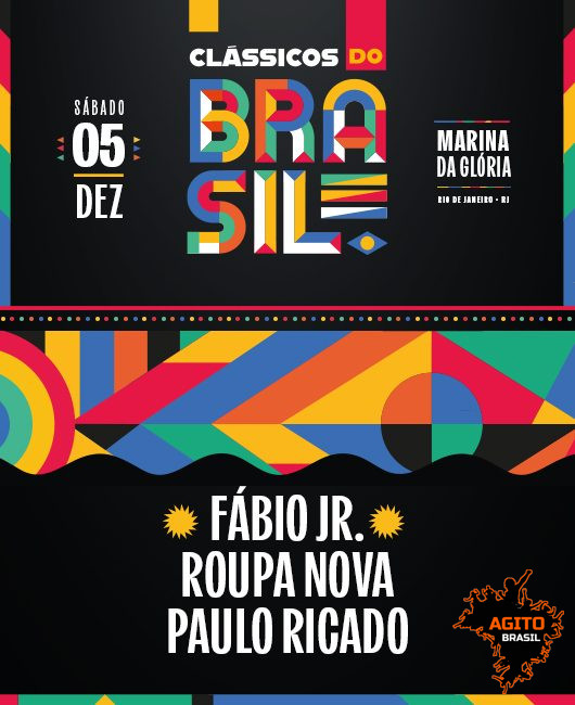 CLÁSSICOS DO BRASIL / FÁBIO JR + ROUPA NOVA + PAULO RICARDO