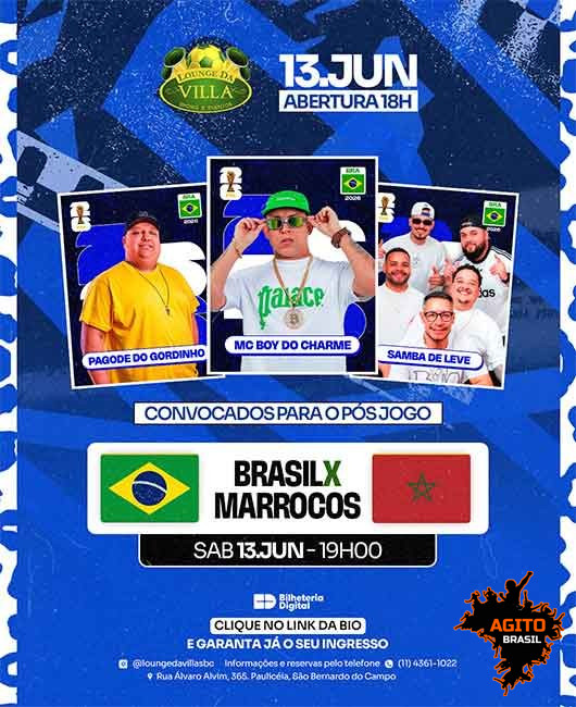 COPA NO LOUNGE DA VILLA
