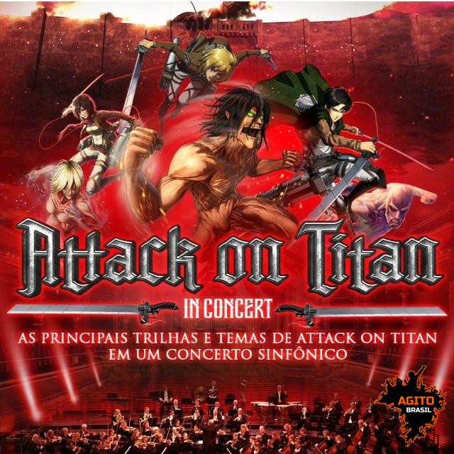 Attack on Titan in Concert em Porto Alegre