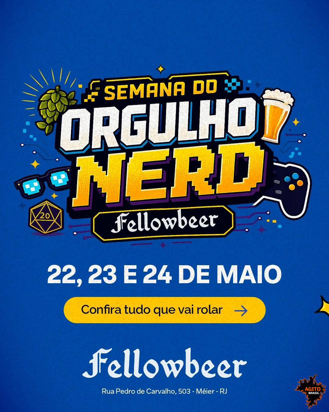 Semana do Orgulho Nerd na Fellowbeer