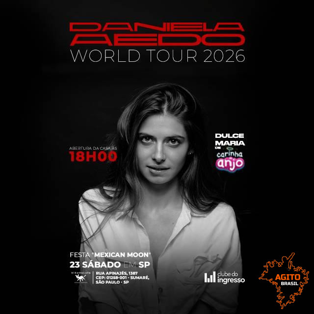 “Mexican Moon” Festa Latina apresenta: Daniela Aedo e Convidados