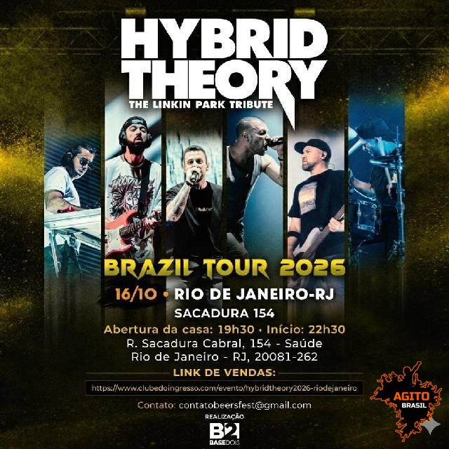 Hybrid Theory - Tour Brasil 2026 - Rio de Janeiro