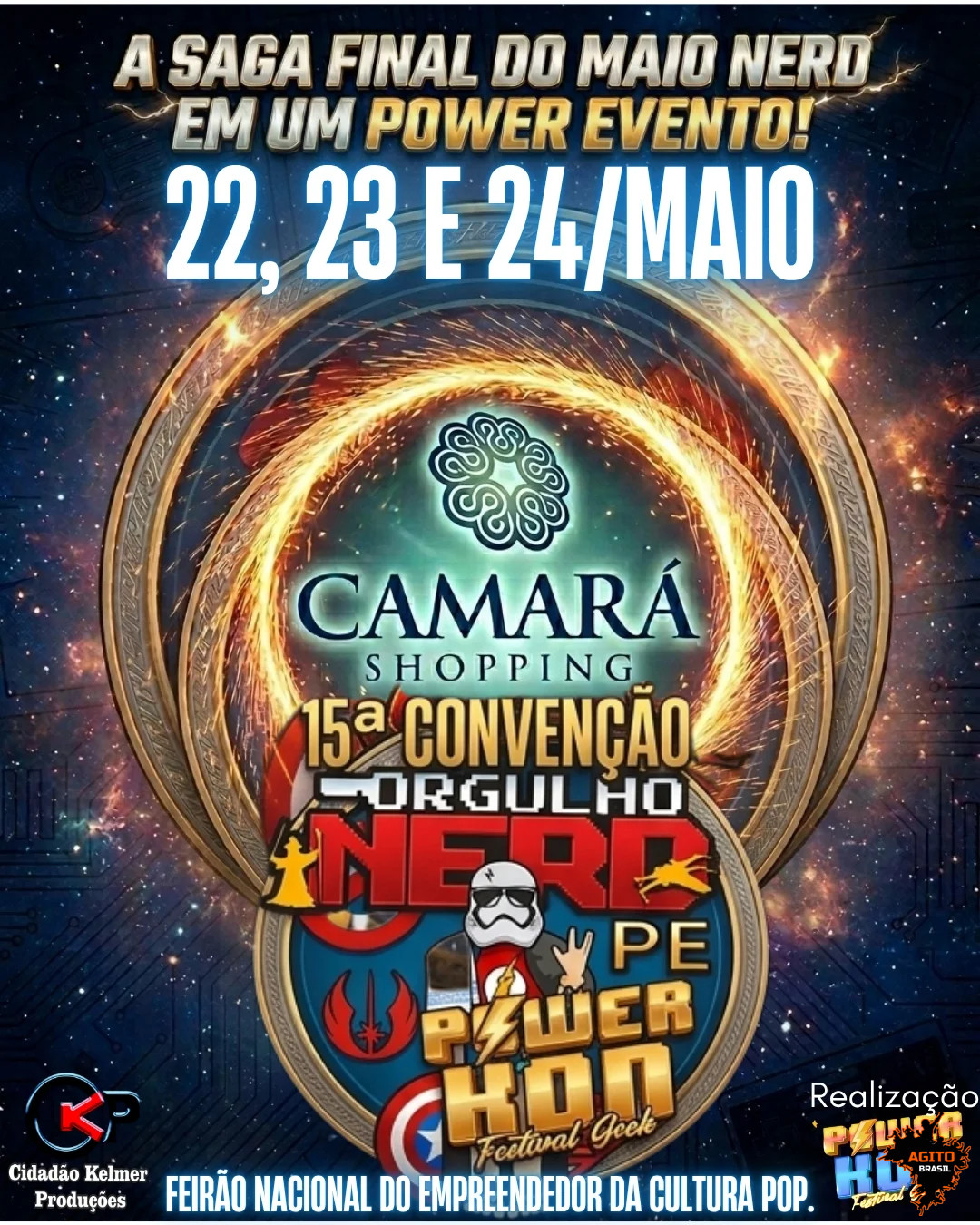 15ª Convenção do Orgulho Nerd - Camará Shopping