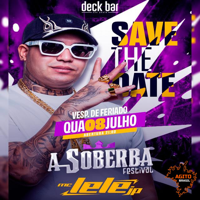 A Soberba Festival no Deck Bar