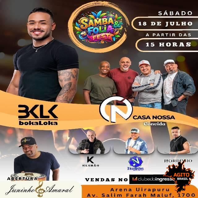 Samba e Folia Fest - 18-07