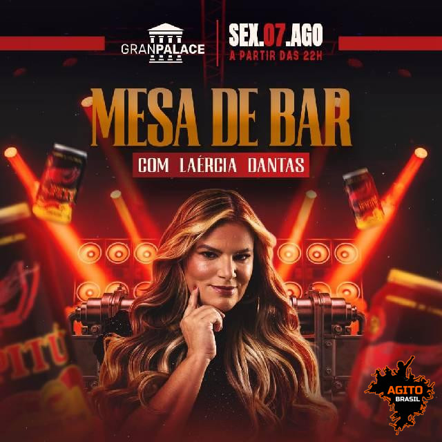 Mesa de Bar com Laércia Dantas
