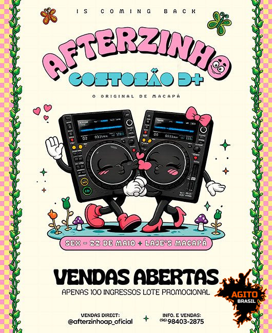 AFTERZINHO GOSTOSÃO D+