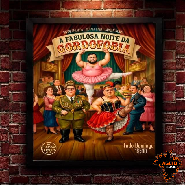 A Fabulosa Noite da Gordofobia - 28/06 - 19H00