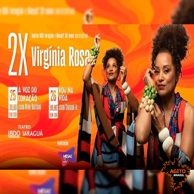 2X Virgínia Rosa - Show Musical: A Voz do Coração e Vou na Vida