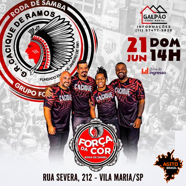 Roda de Samba do Cacique de Ramos Com Grupo Força da Cor