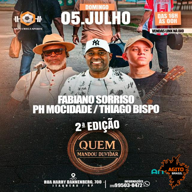 2º Edição - Quem Mandou Duvidar