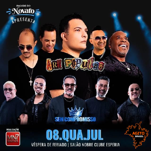 Art Popular + Sem Compromisso: Show Imperdível