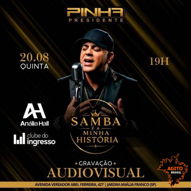 Gravação Audiovisual Samba é a Minha História