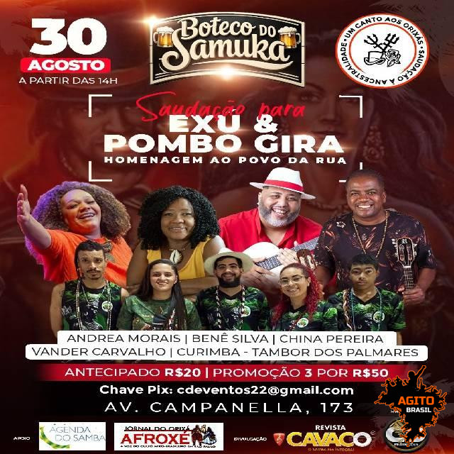 Saudação Para Exu & Pombo Gira Homenagem Ao Povo da Rua