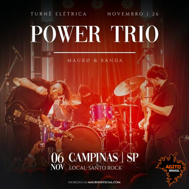 Mauro Power Trio - Campinas em Campinas