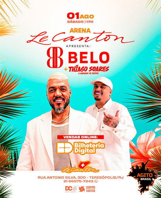 Arena Le Canton show com Belo & Thiago Soares