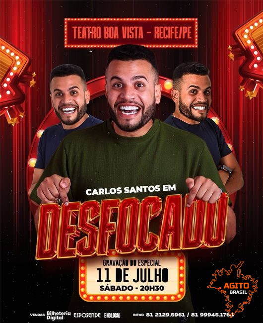 CARLOS SANTOS EM DESFOCADO