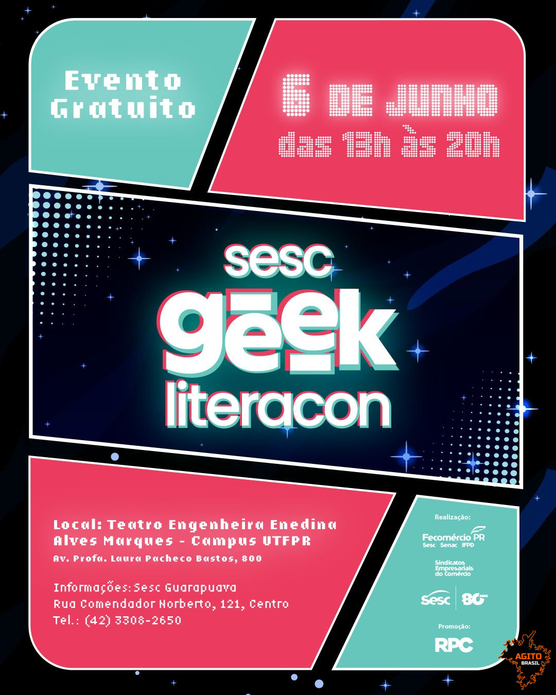 Sesc Geek LiteraCon - 2026