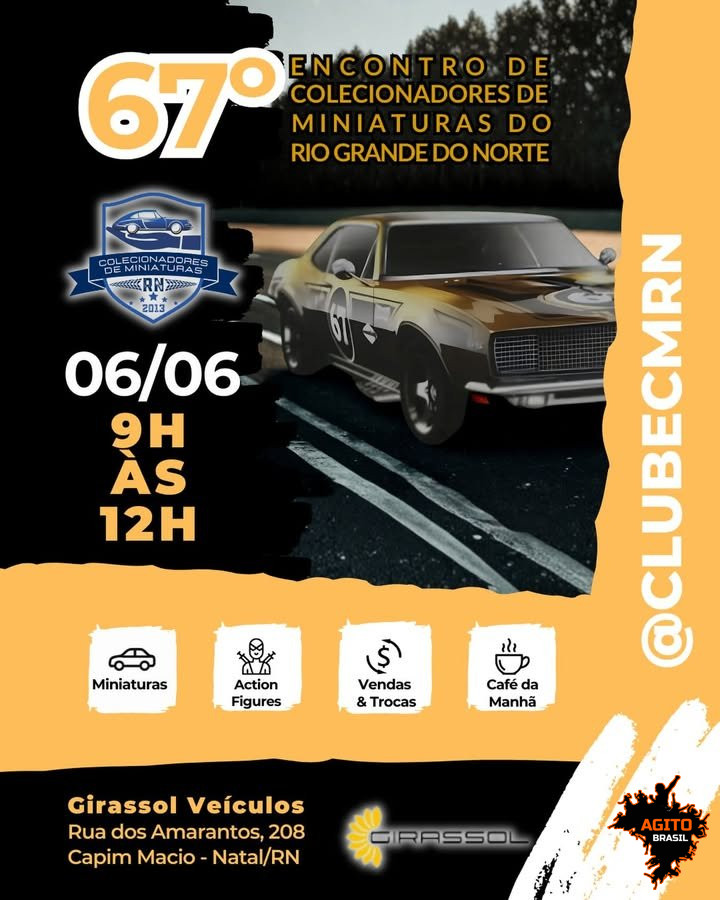 67º Encontro de Colecionadores de Miniaturas do Rio Grande do Norte