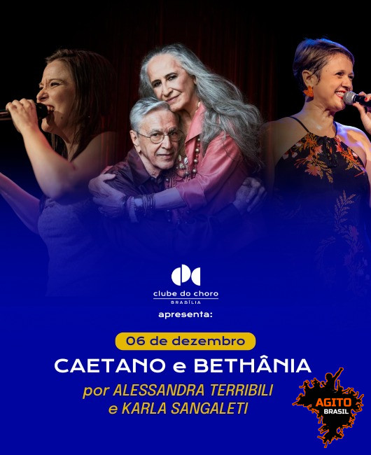 CAETANO e BETHÃNIA por ALÊ TERRIBILI e KARLA SANGALETI