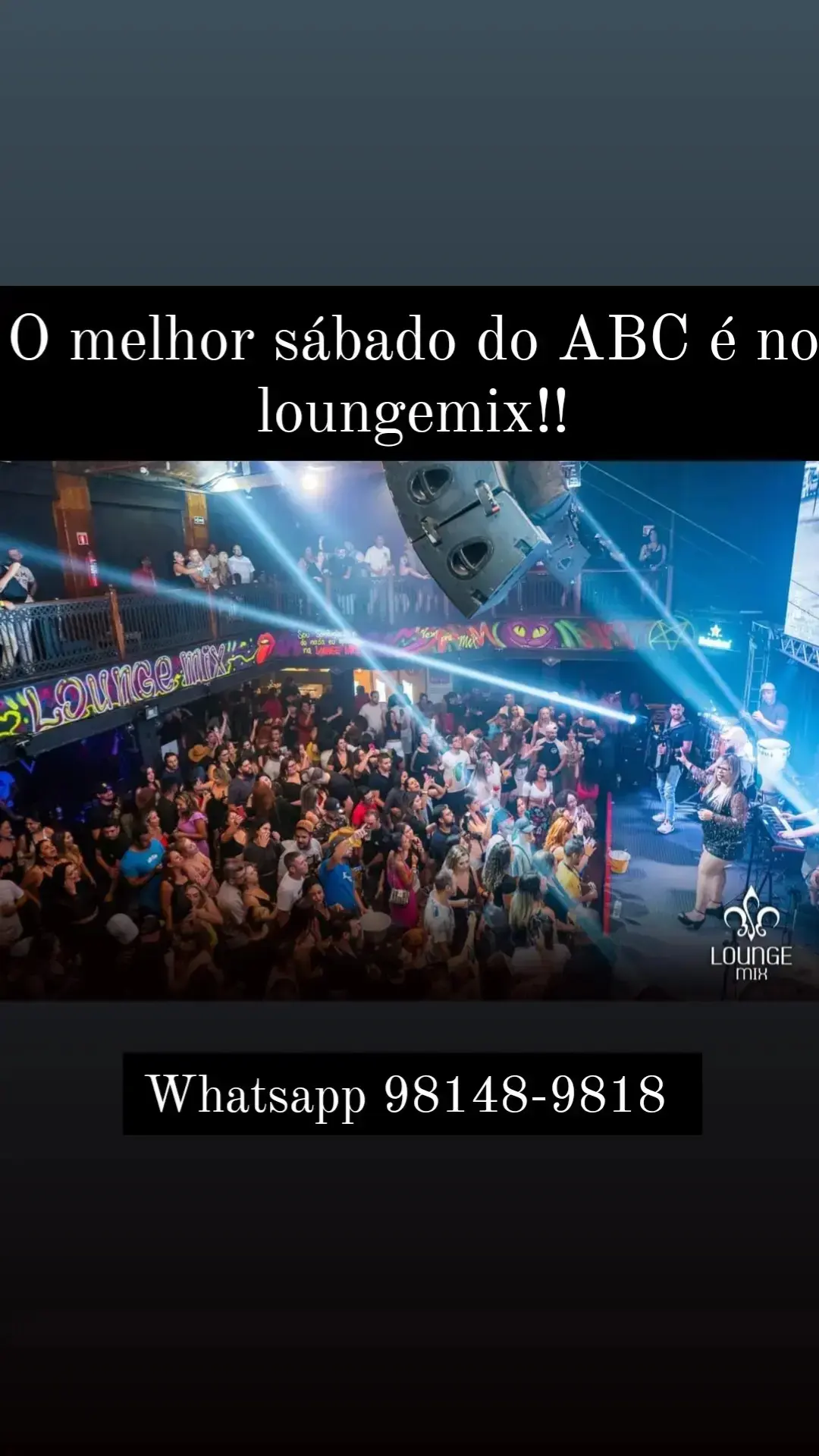 Cobertura fotográfica Sábado sertanejo do loungemix 