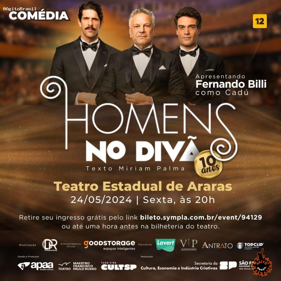Cobertura fotográfica Homens no Divã